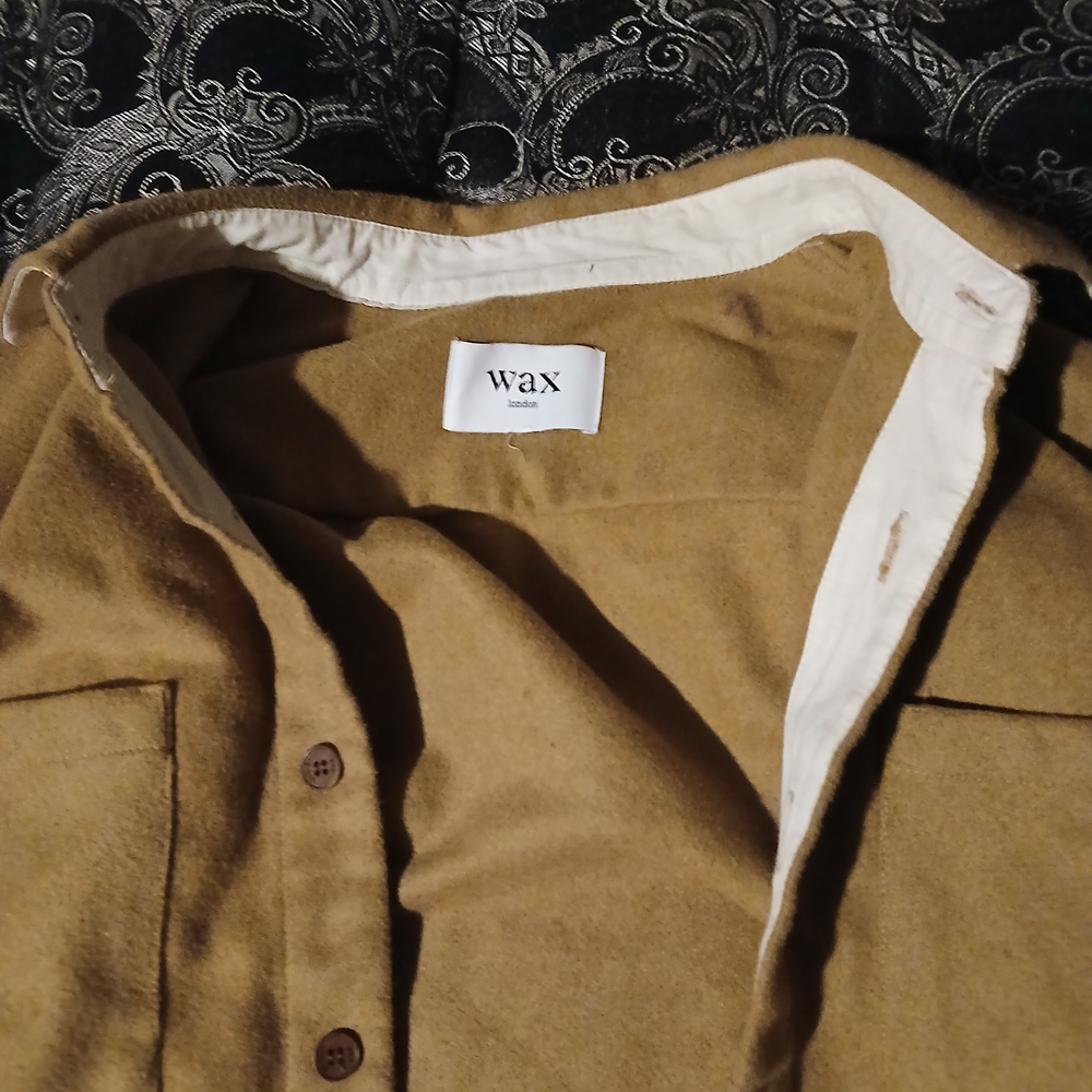 Men's Brown Shirt Jacket